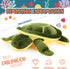 Civaner 33 Inches Soft Plush Sea Turtle Stuffed Animal, Giant Plush Pillow Toy for Birthday Graduation Gifts.