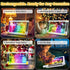 15 Inch 9-Color 5 10 Rechargeable LED Drawing Board, Light Modes Neon Art Light Up Writing Tablet Tracing Pad for Kids