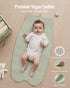 Blissful Diary Vegan Leather Portable Changing Pad, Wipeable & Waterproof Baby Change MatDiaper Bag, Travel Essential