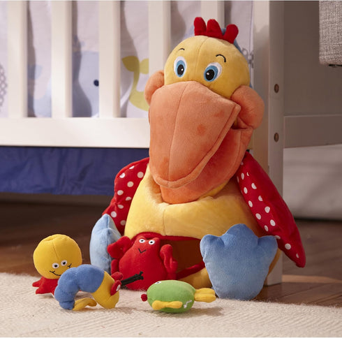 Hungry Pelican Soft Baby Educational Toy by Melissa & Doug K's Kids