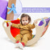 Set ROYALAY Rainbow Toddler Arch Climber - Climbing Arch & Cushion Floor Mats for Kids
