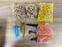 Cardboard Construction Kit for Kids, 425 Piece Crafting Activities, Inventable Cardboard Cutter with Building Tools