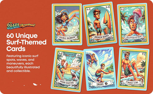 Card Games for Kids 8-12 - Surf-Themed Games for Babysitting, Wedding Activities, Family Game Nights