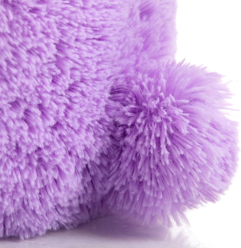 HollyHOME Teddy Bear Stuffed Animal Plush Giant 36 inch Purple Teddy Bears with Footprints
