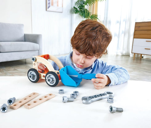 Hape Build 'n' Drive Car Set