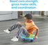 hand2mind Green Plane Glider Scooter Board, Floor Scooter Board, Gross Motor Toys, Kids Exercise & Physical Education