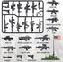 Weapons Pack Military U.S Weapons in The game Toy Set - Weapons Accessories Weapon Battle Building Blocks Compatible with Major Brand, 3 Years Old and up
