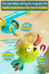 GauJat 1-3, 8Pcs Set 3 4 5 6 2-4 Magnetic Fishing Bath Toys for Toddlers Bathtub Water Toys with Fishing Pole, Pool