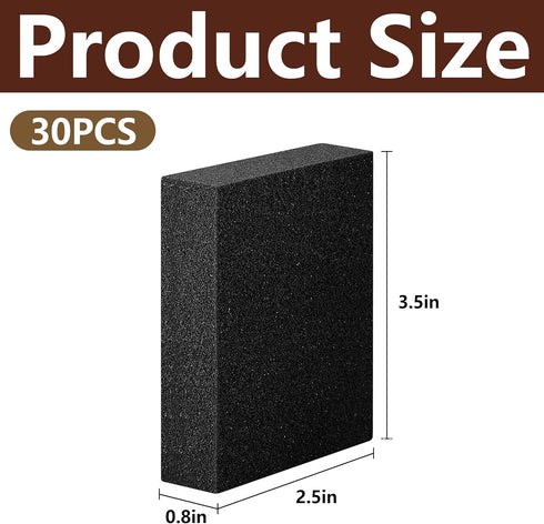 30 Pcs Card Dividers Foam - 40D High Elasticity Sponge Trading Card Separators for Storage Boxes