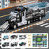 NIPLOOOW Set Set 3 4 5 6 3-4 3-9 Police Trucks Toy with Play Mat, Carrier Truck Play Vehicles for Years Old Boys Kids