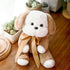 uoozii 12" Non-Shedding Microwavable Weighted Dog Plush Pillow Gift