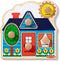 Melissa & Doug First Shapes Jumbo Knob Wooden Puzzle - Chunky Baby Puzzle for Toddlers Ages 1+