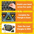 8+ Triggle Triangle Chess Board Game - Board Games for Family Night - Strategic Game Play - Multi-Player Board Games