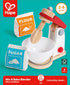 Plaset| 3 Hape Wooden Mighty Mixer Kitchen Educational Pretend Play Baking Mixer Toy Kitchen for Preschoolers Ages