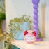 Pack (9 Cheerspace Animals Employee Appreciation Gifts Bulk Crochet Animal w/Stand pc) Handmade Cute Desk Accessories