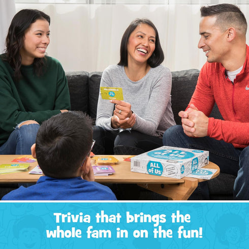WHAT DO YOU MEME? All of Us - Family Trivia Game for All Generations, Card Games for Kids and Adults