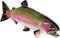 Fishing Stuffed Animal - Sockeye Salmon Trout Bass Plush Toy for Kids, 14" Rainbow Trout Gift