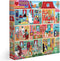 eeBoo: Piece and Love Koala House Party 1000 Piece Square Adult Jigsaw