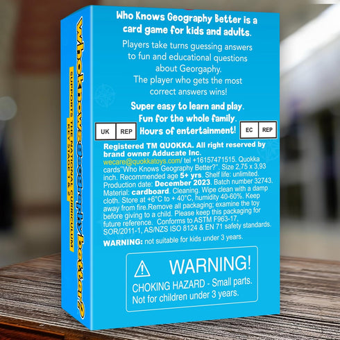 8-12 500+ Board Games for Kids Family Card Games for Kids and Adults Geography Trivia Cards for Family Game Night Who