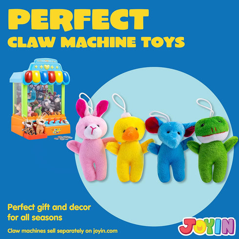 24 (24 3" JOYIN Pcs Mini Animal Plush Toys Units Each), Stuffed Animal Bulk for Kids Birthday Party Favors, Presents