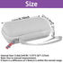 khanka Hard Travel Case for RG28XX Retro Handheld Game Console, Case Only, White