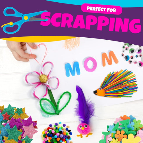 2000+pcs 4-9 4-9 4-10 Blue Squid Craft Kits for Kids, Ages Girl Boys Gifts Arts and Crafts for Kids Craft Kits Toys