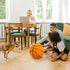 11.8", 3D OurHonor Basketball Pillow, Basketball Plush Basketball Stuffed Animal, Fluffy Cute Stuffed Sports Ball