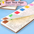 Cavnewt 4-8, Sets, Watercolor Coloring Books for Kids Ages Pocket Watercolor Painting Book Mess Free Paint with Water