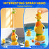 FIRRLUCO 4 3 Baby Bath Toys, Baby Bath Shower Head for Bathtub with Adjustable Sprayer, Control the Flow Rinser Babies