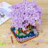 Cherry Blossom Bonsai Tree Mini Building Set, Japanese Sakura Tree House Model for Adults and Kids (2200PCS)