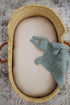 12 15 Marlowe & Co Organic Cotton Muslin Bunny Lovey Security Blanket, in x in (Sage)