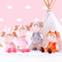 Gloveleya Baby Doll Girl Gifts, Soft Plush Kitty Cat Doll 12" with Gift Box