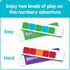 hand2mind Numberblocks Race to Pattern Palace! Board Game, Preschool Math Game for Kids Ages 3-5