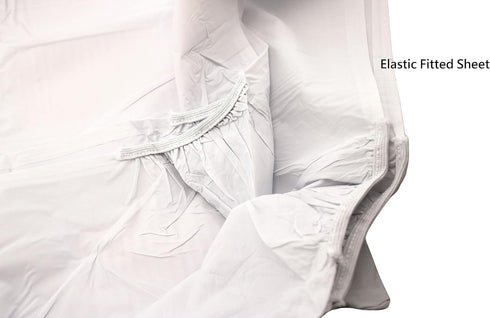 28" 52" Deluxe Vinyl Fitted Crib Mattress Cover Protector x Standard Size Waterproof Protects and Keeps Mattress Clean