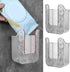Ubamdom 2 Pcs Kitchen Wipes Storage Box Dispenser,Acrylic Clear Wall-Mounted Tissue Box Holder,