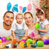 ZenBombs 12 3 Easter Eggs with Cars Inside - PCS Prefilled Easter Eggs with Pull-Back Toy Cars - Kids Easter Basket