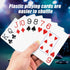Plastic Playing Cards 2 Pack, Waterproof Jumbo Large Print Poker Cards for Adults, 2 Decks Set
