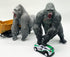 Gorilla King Kong Toys with Realistic Rock Action Figure Rampage Gorilla Fight Mode for Kids