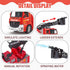 MQDMINI 3 Remote Control Fire Truck Toy - Fireman Fire Truck with Jet Pump and Lights, Red Toy for Year Old Boys, Girls