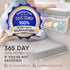 Rylor Elbow Set Elbow 26'', 2.4'' Premium Baby Bath Kneeler Mat & Rest Pad Comfortable Bath Kneeler and Kneeling Rest