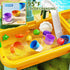 1-3 4-8 2 3 4 5 6 7 8 Kids Water Table Play Toy for Toddlers Years Old - Kitchen Sink with Pump and Flowing Water