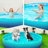 Swimming 48In,G Jasonwell Foldable Dog Kiddie Pool - Hard Plastic Kids Paddling Pool Toddler Baby Pools for Backyard