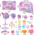 Auney Set 36pcs, Tea Toys for Girls Unicorn Tea Party Toy Pretend Play Toddler Toys, Girls Toys for Birthday Including