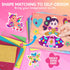 6 800+ 3+, Klever Kits Foam Art Kit for Kids, EVA Foam Stickers with Art Board and Stickers, DIY Arts and Crafts