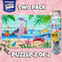 MicroPuzzles “Vacation Birds” 2-Pack, Collectors Edition 1 - Mini Jigsaw Puzzles, 150 Pieces, 4 x 6 Inch Twin Pack