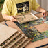 8 1500 Becko US Wooden Puzzle Sorting Trays with Sliding Drawer Design, Jigsaw Puzzle Sorters for Storage, Puzzles