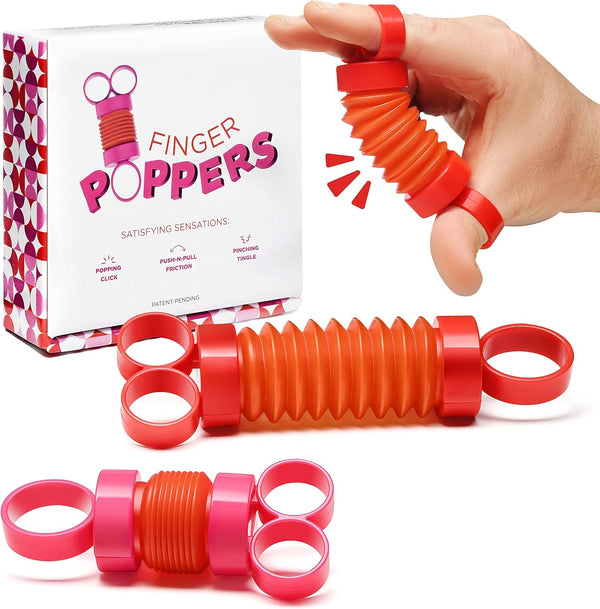 stargo Finger Poppers Fidget Toys, Finger Fidgets for Women, Men, and Young Adults,