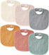 Muslin Baby Bibs – Soft Cotton Drool Bibs for Unisex Boys and Girls, Ideal for Teething and Drooling