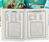 Puzzle Book 8pc Bundle - 4 WordSearch Books & 4 Crossword Books, Themed Puzzle Fun Every Day, Kids Ages 9+