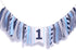 WAOUH 1st Birthday High Chair Banner - First birthday party Decorations For